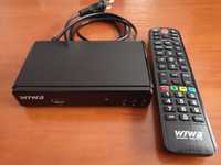Tuner DVB-T2 naziemnej telewizji cyfrowej drugiej gen. WIWA H.265 new