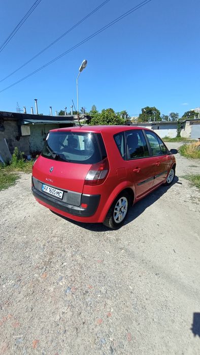 Renault Scenic ll, 1,6 газ/бензин