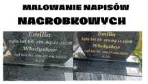 Malowanie Liter Nagrobkowych
