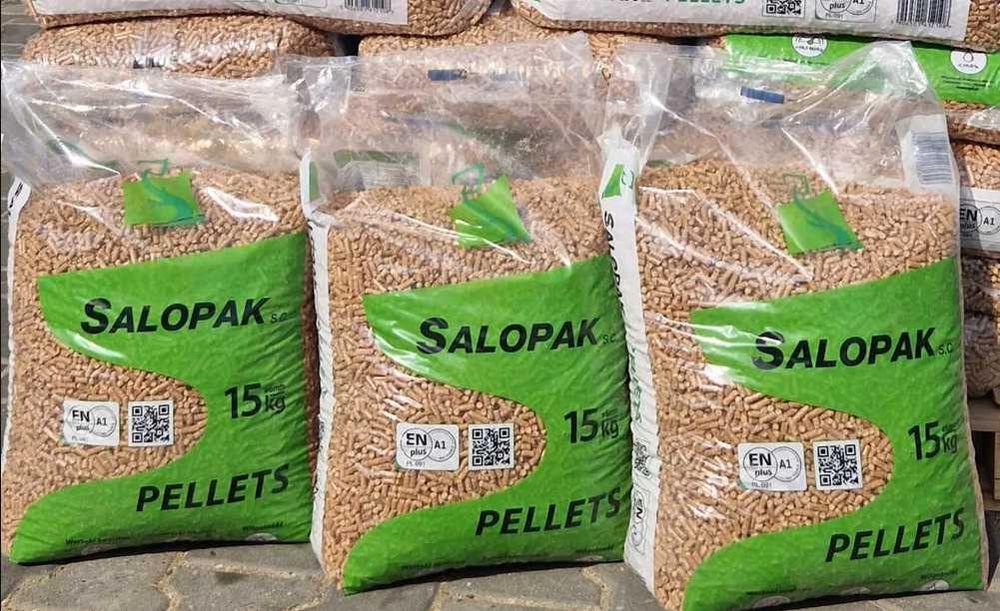 Pellet Barlinek 6mm Certyfikat A1 ( pelet Olczyk, Garbatka, Salopak )