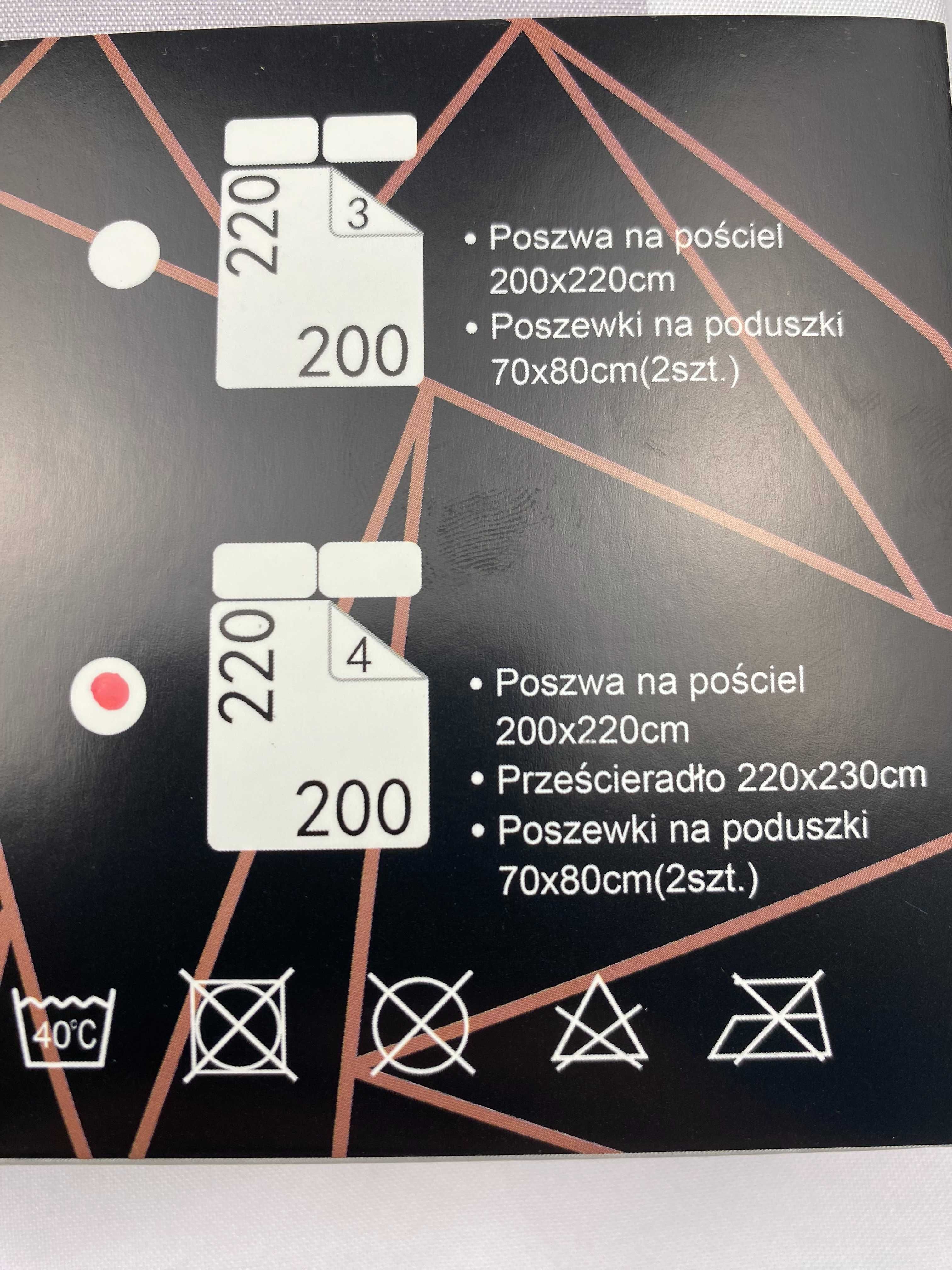 Pościel Luna Home 200x220- 4 części. Promocja: 3+1 GRATIS