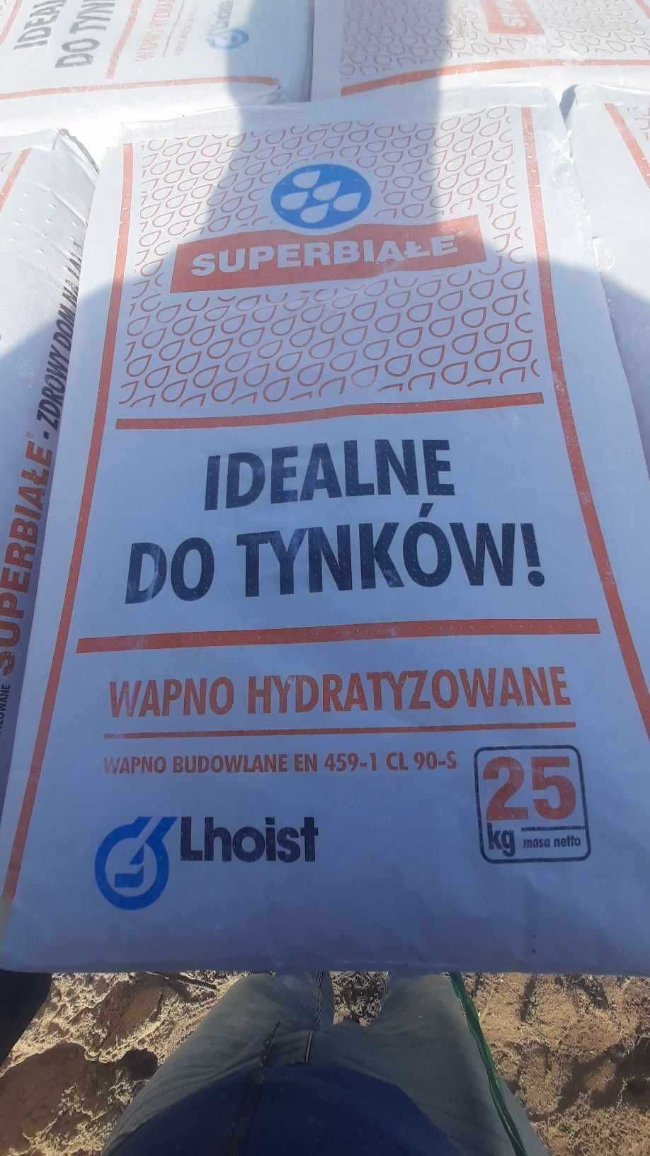 wapno super białe zdrowy dom na lata 15 worków x 30 zł