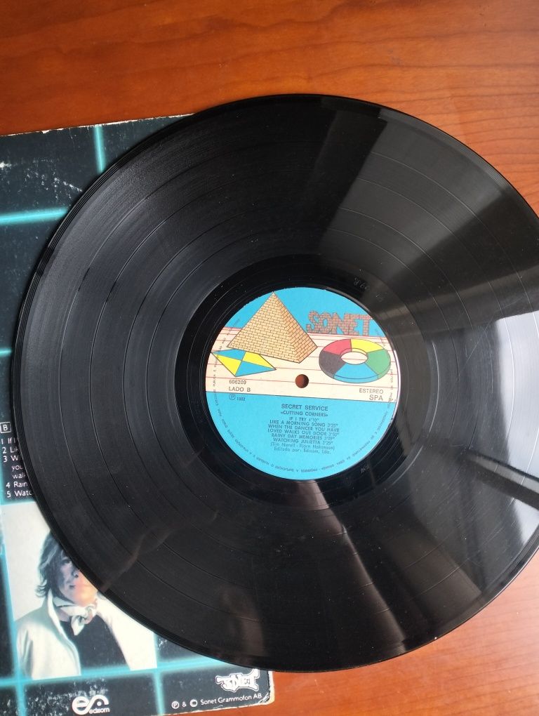 Disco de vinil LP Secret Service - Cutting Corners