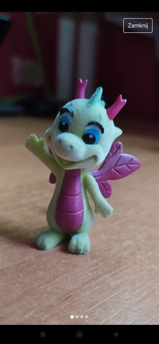 Figurka smoka safiras