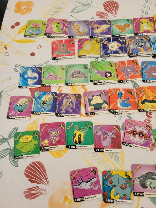 Pokemon Staks Coleção Panini - tenho mais