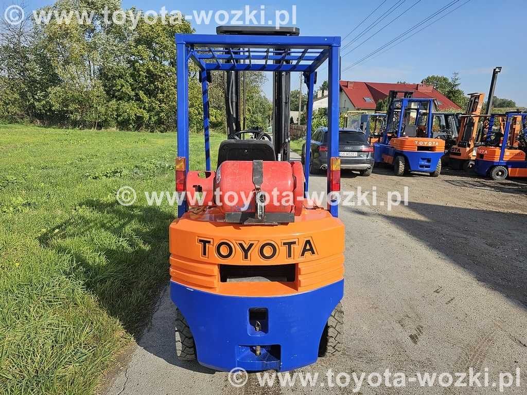 Wózek Widłowy TOYOTA 5FG15 Triplex 5500 mm, TOYOTA 5FGF15 widlak LINDE