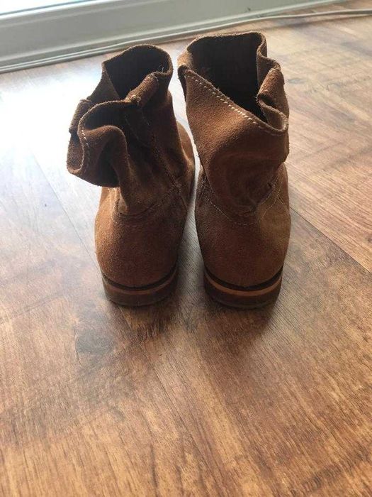 Botas em Camurça da Zara