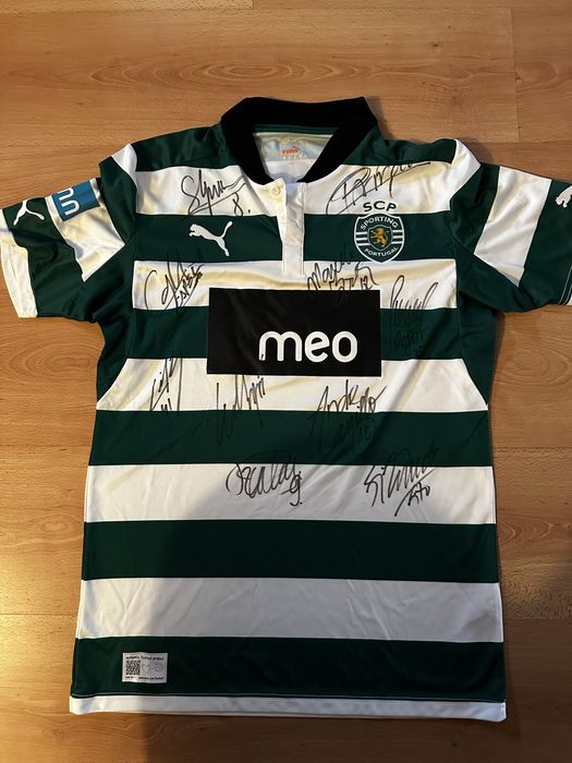 Vintage camisola Sporting assinada