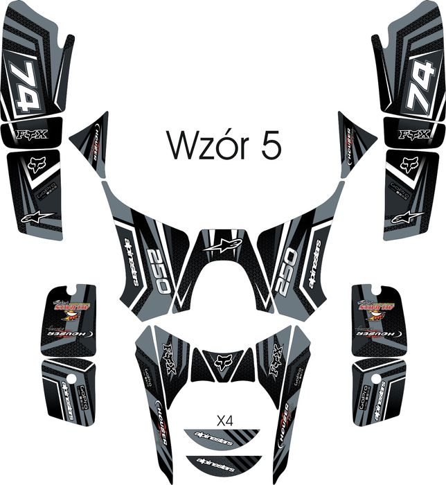 Naklejki SMC Barossa 250  Okleina