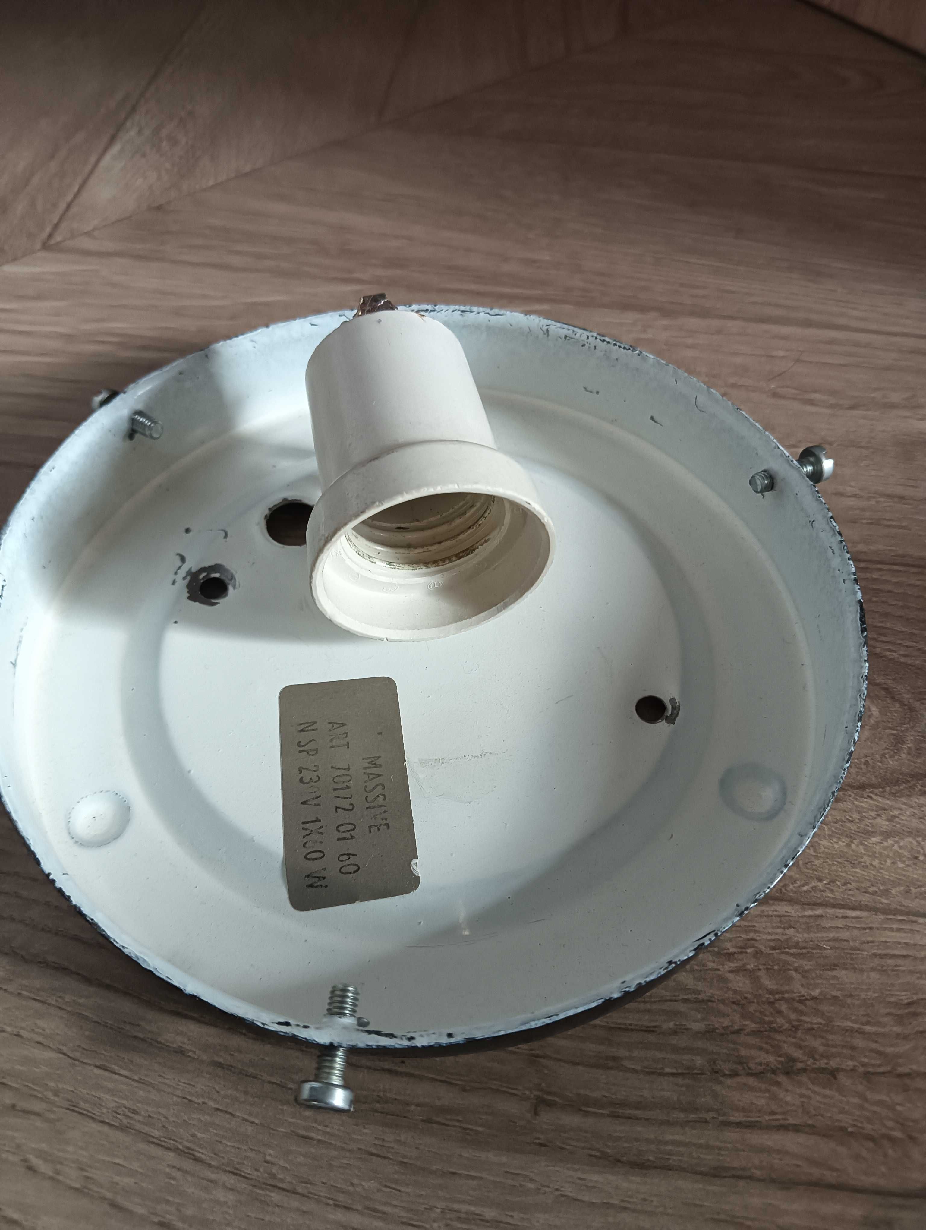 Plafon lampa klosz szklany ozdobny