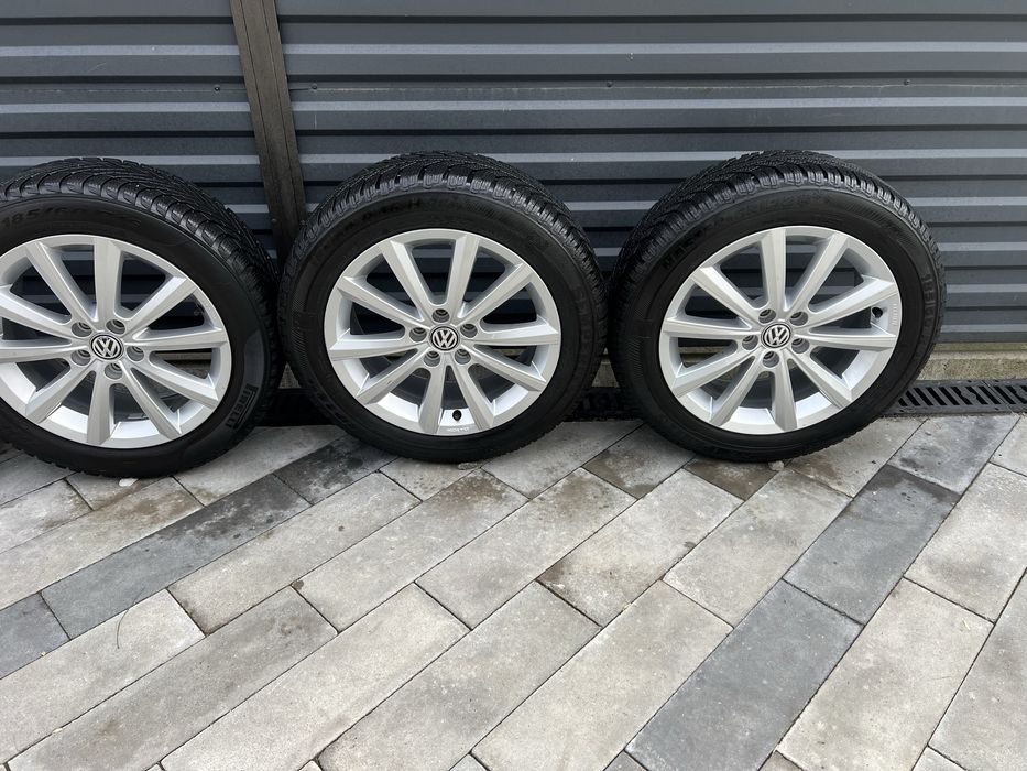 Диски і Шини 16R 5x100 Golf Polo Fabia
