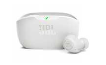 słuchawki bezprzewodowe douszne jbl wave buds białe bluetooth sport