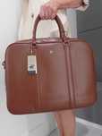 Beverly Hills Polo Club/ Brązowa teczka/ torba na laptopa, Nowa