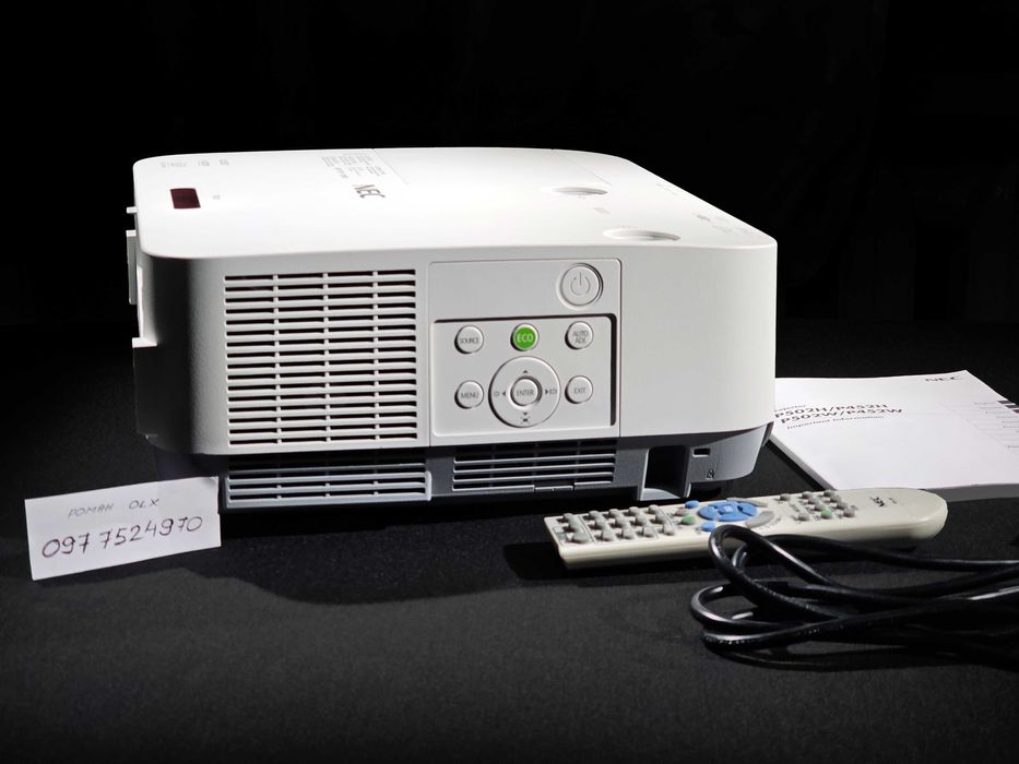 Проектор Домашній Кінотеатр NEC NP-P502H, 1920x1080 Full HD 5000 люмен