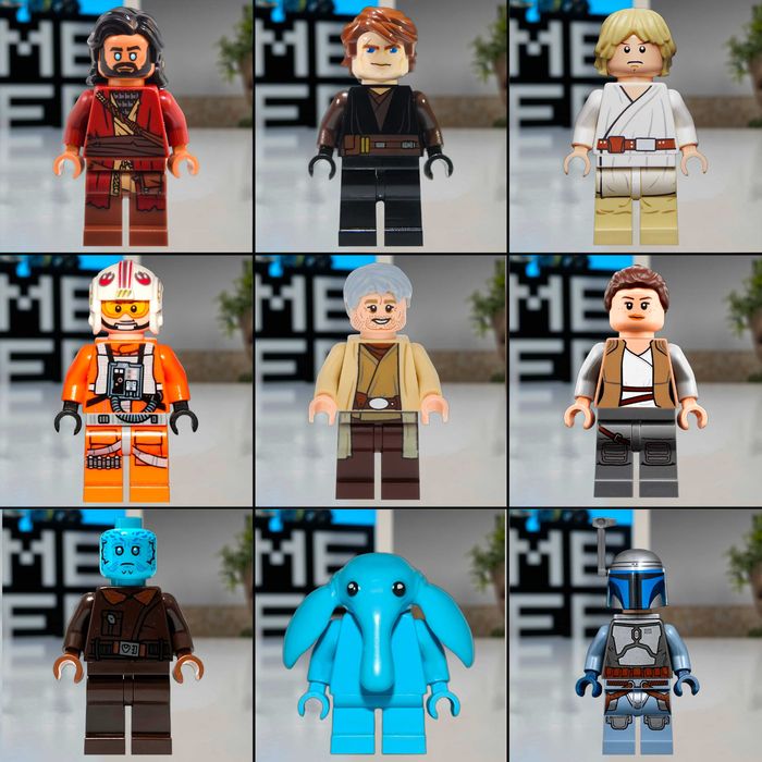 LEGO фігурки Star Wars Лего Зоряні Війні Ezra Bridger Dark Red Robe