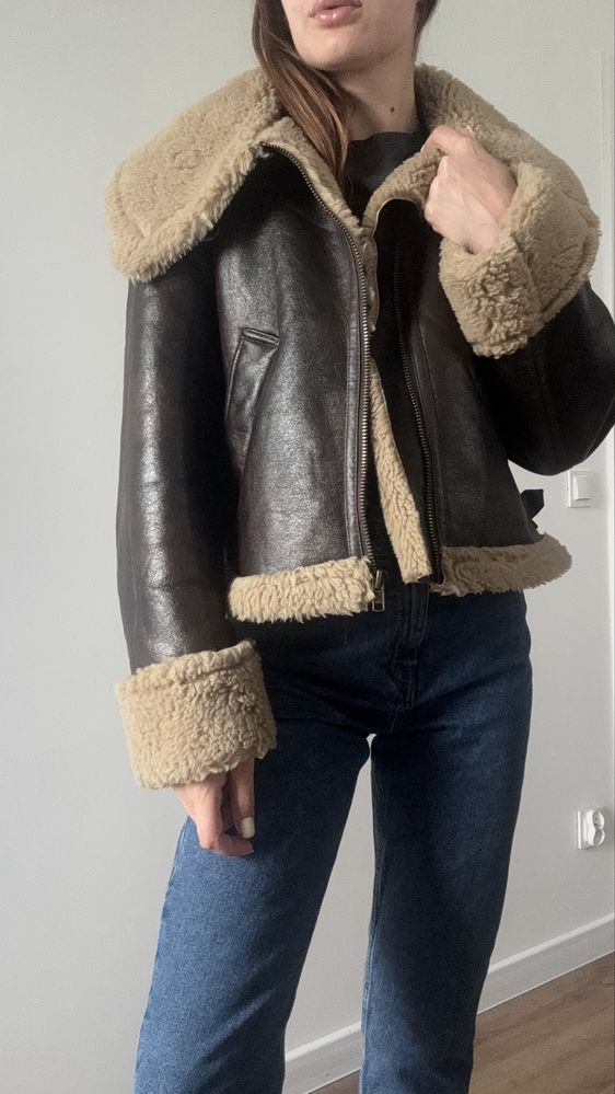 Kurtka kozuch  Zara