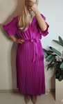 Wyjątkowa Sukienka plus size 5xl 6xl wyszczuplająca wiskoza wesele