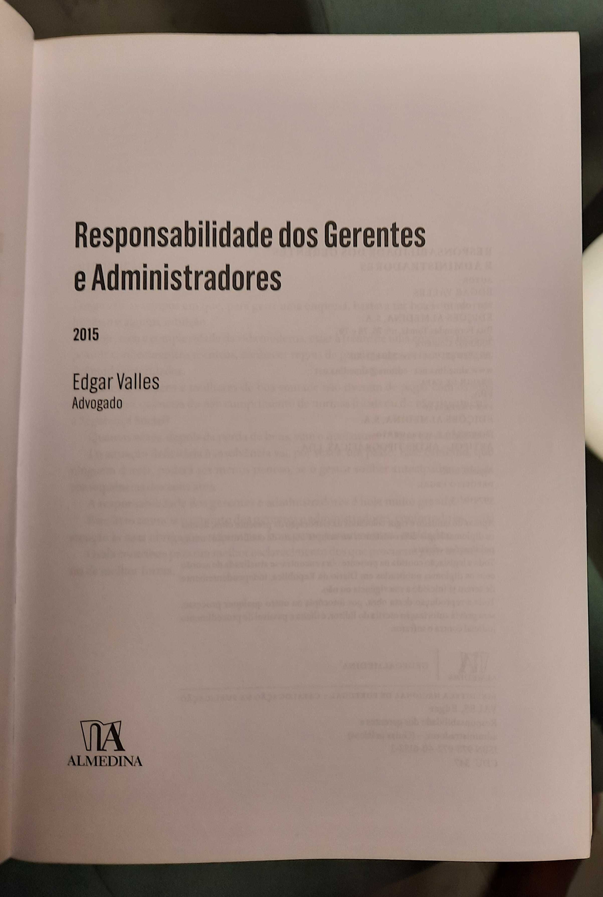 Responsabilidade dos Gerentes e Administradores