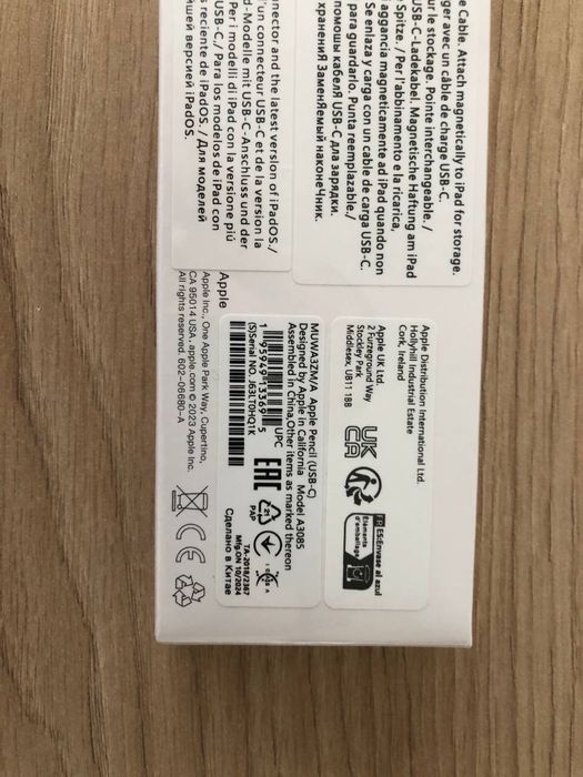 Apple pencil usb c