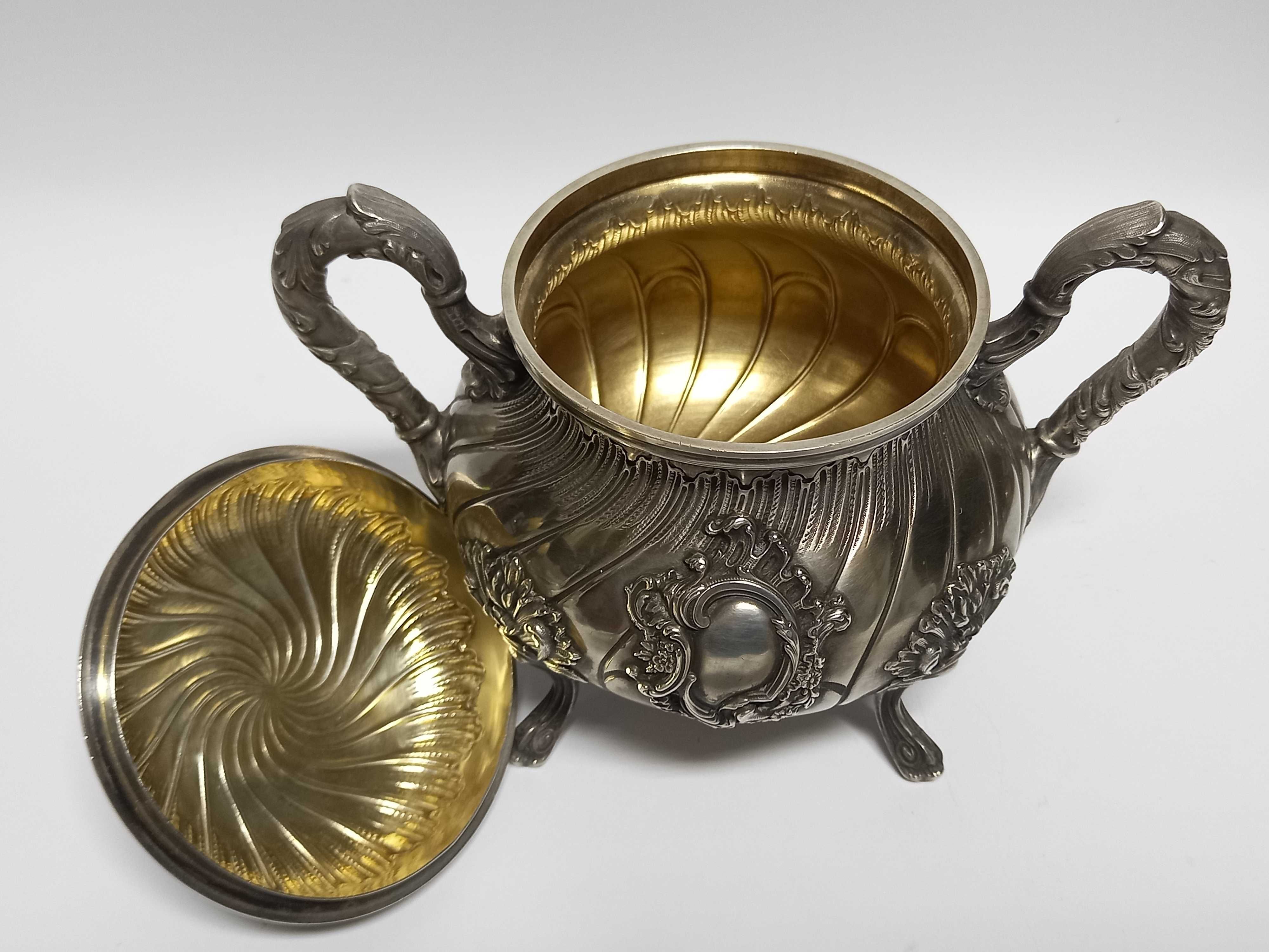 Cukiernica, srebro 925, Paryż Henri Lapeyre XIX w.