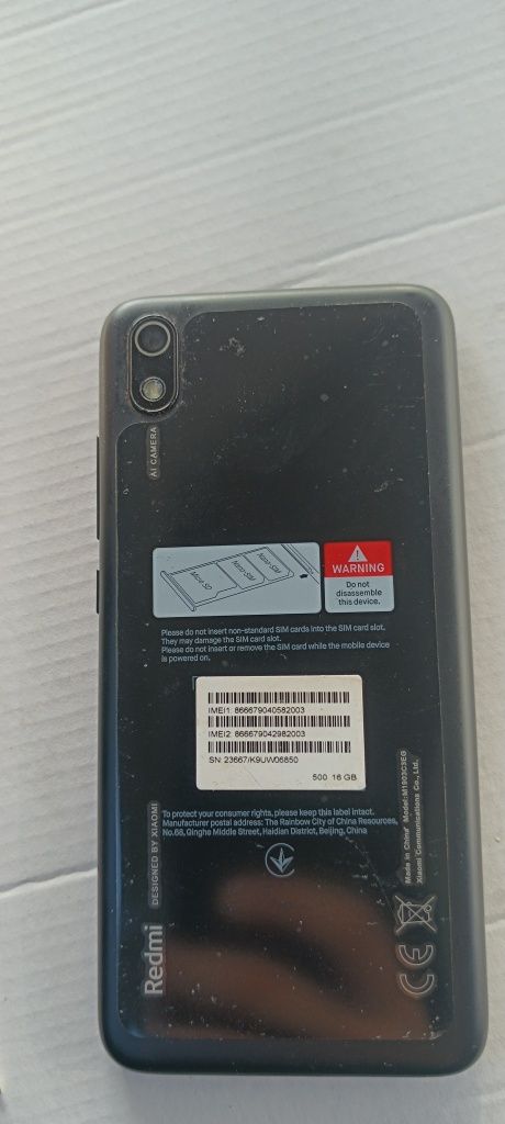 Продам смартфон xiaomi redmi 7 a на запчасти