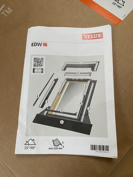 Kołnierz do okna dachowego velux 78x140