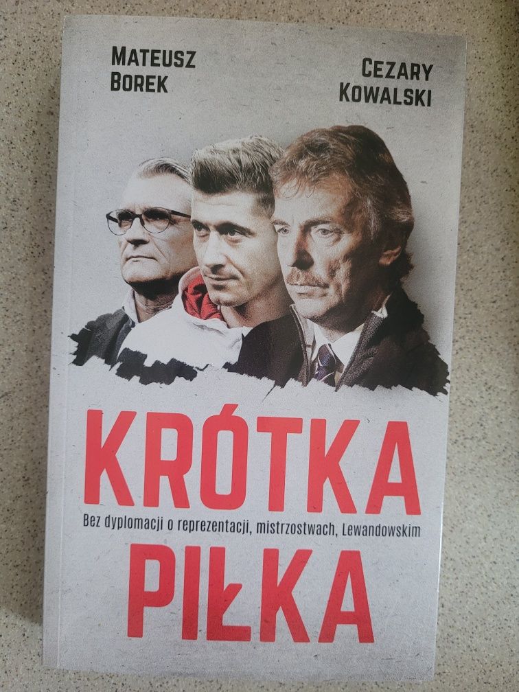 M.Borek,C.Kowalski Krótka piłka 2018 Czerwone i Czarne Autograf autora