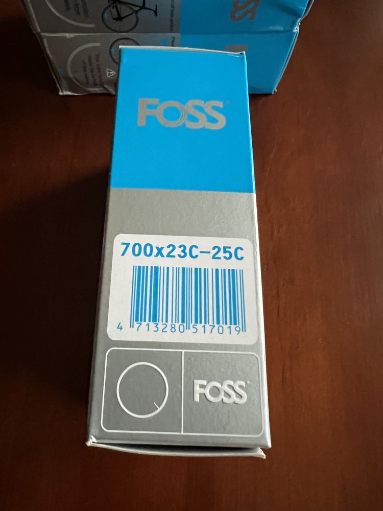 Велосипедная камера велокамера антипрокол Foss 700c*23-25c