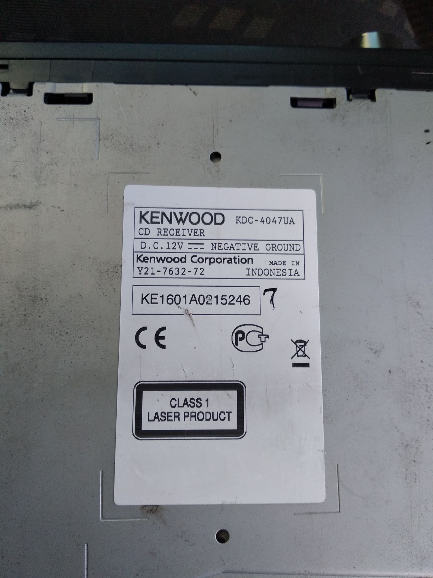 Продам автомагнітолу kenwood kdc 4047ua