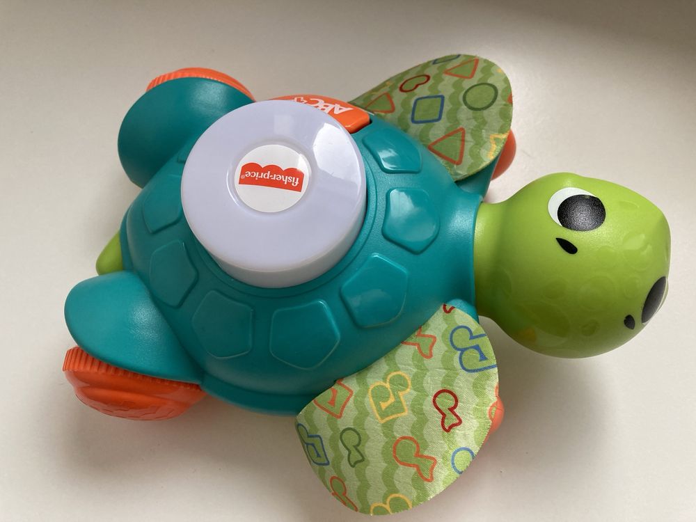 Interaktywna zabawka dla niemowląt Fisher Price żółw