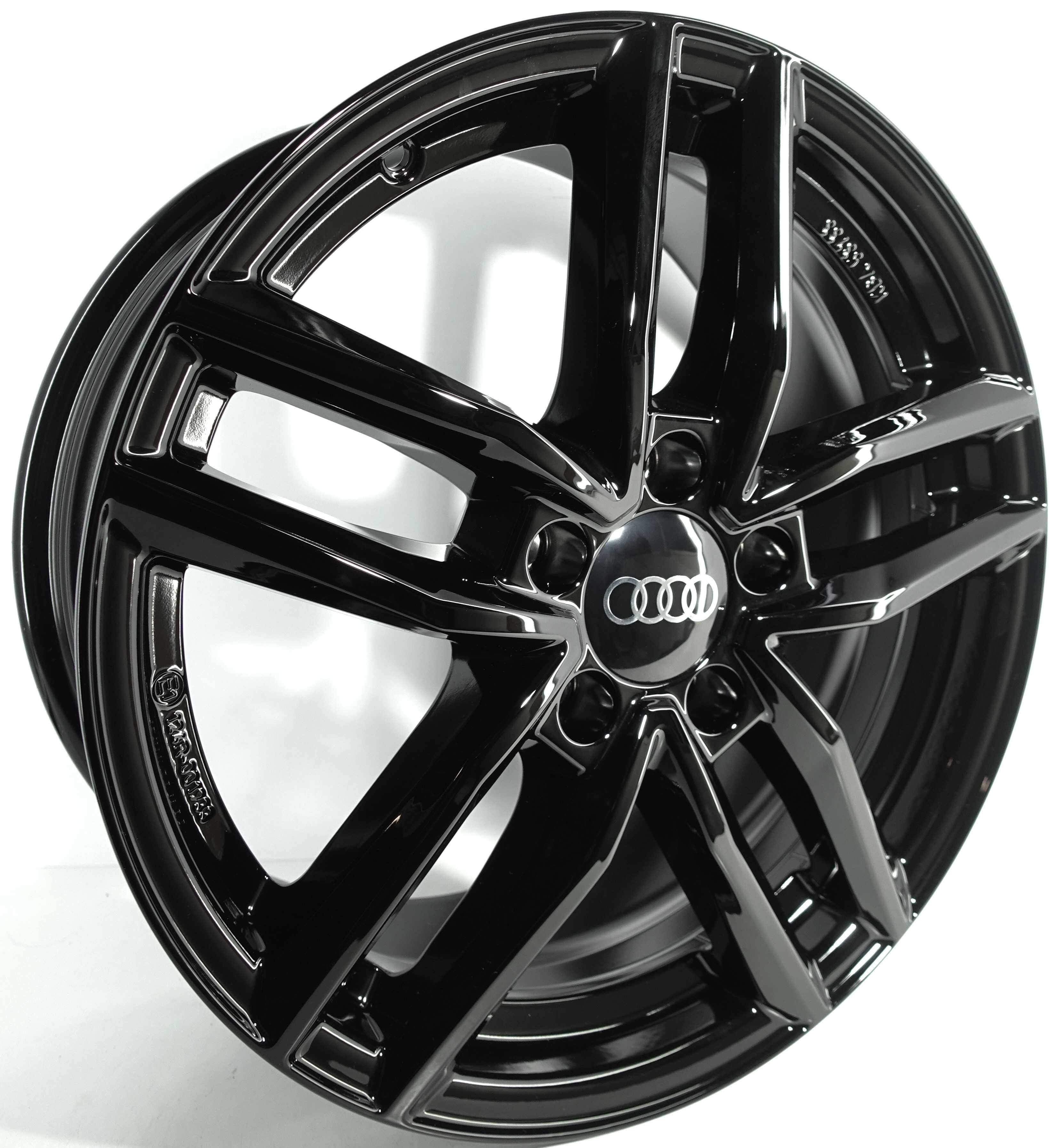 Felgi aluminiowe AUDI 17" 5x112 Dezent TR BLACK 7.5J ET 36 NOWE