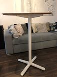 Stół barowy biały Ikea 70x60cm
