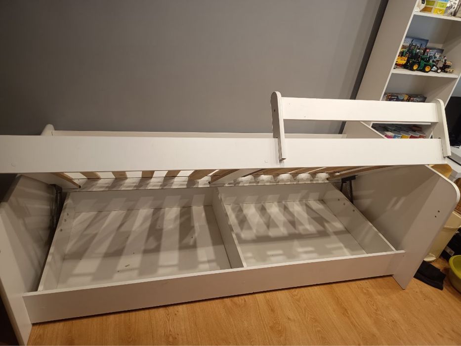 Rama łóżka 90x200, tapczan ze schowkiem