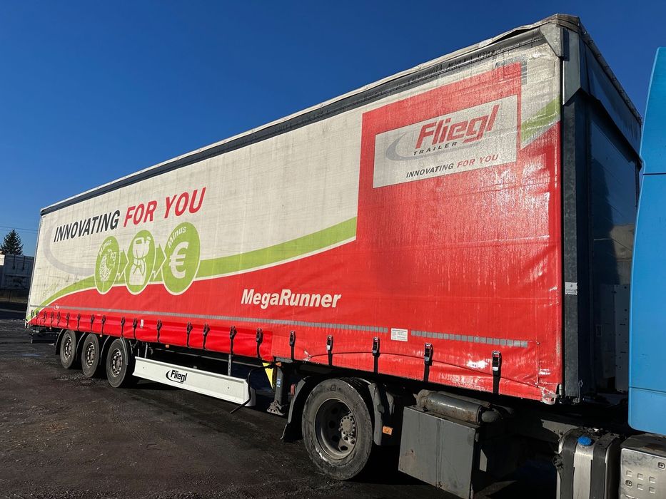 Fliegl Mega  2016r * mega * podnoszony dach