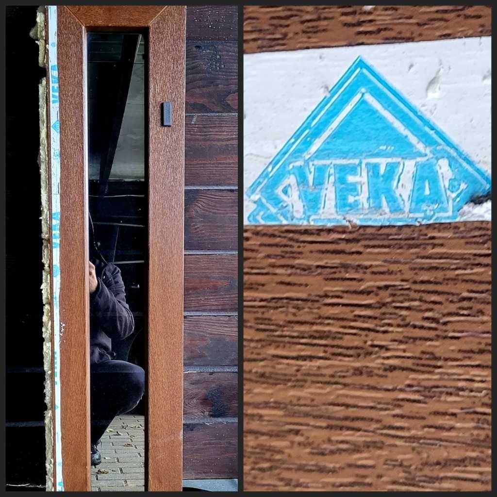 Okno - świetlik VEKA z lustrem weneckim 110x23cm