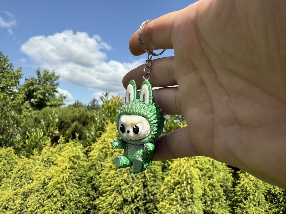Porta chaves Labubu em 3D (5,5 cm)
