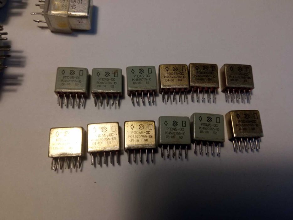 Реле РЭС 8, РЭС 10, РЭС 47, РЭС 60, РПС 45