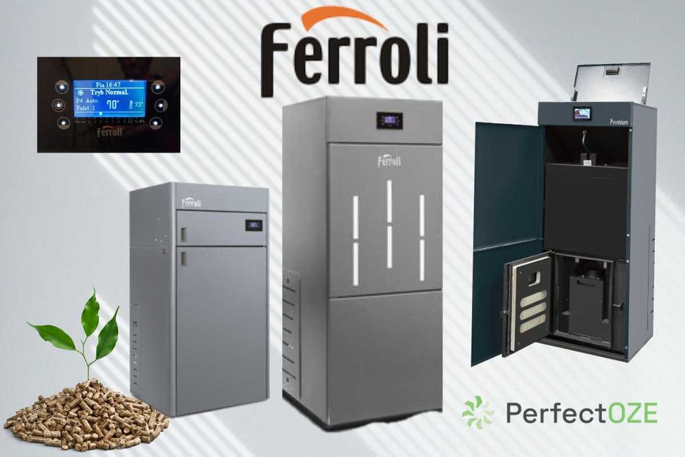 Kocioł Peletowy FERROLI / Pellet - Klasa 5 - Doradztwo oraz Montaż