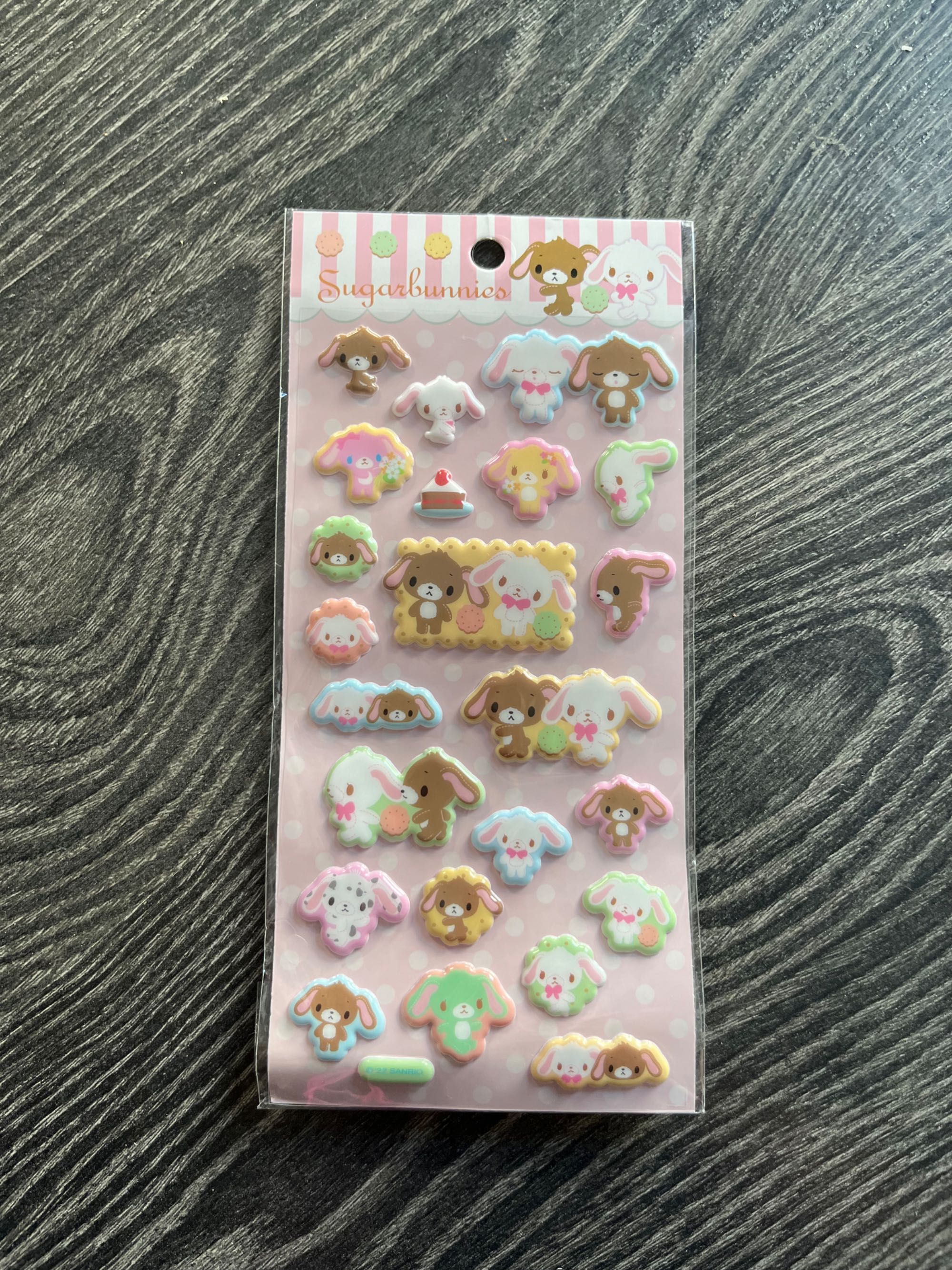 Sugarbunnies Sugar Bunnies Sanrio Hello Kitty naklejki