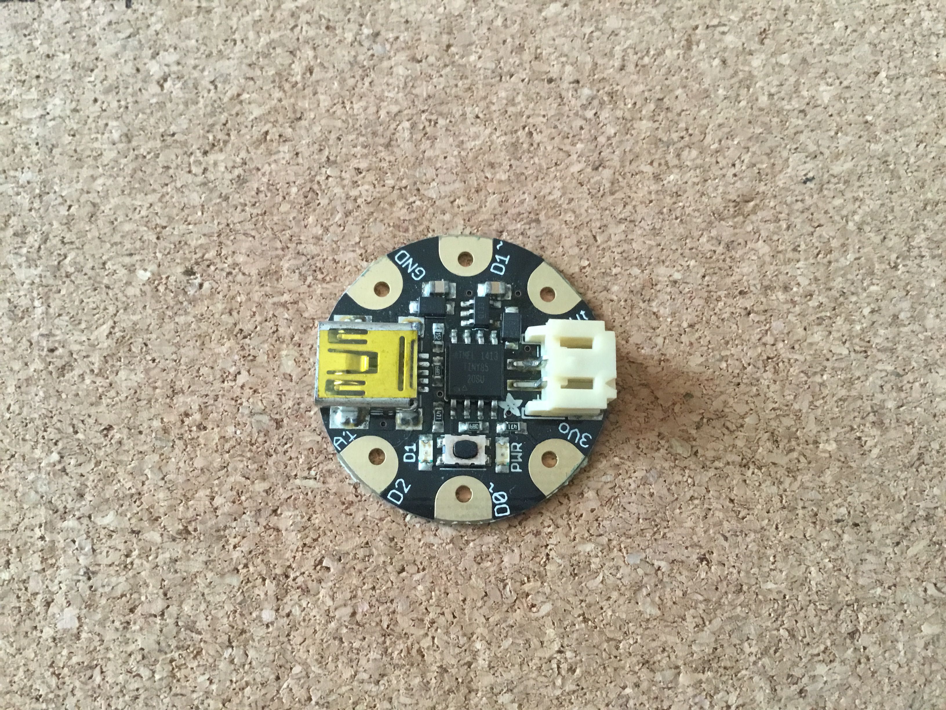 Микроконтроллер GEMMA Attiny85 3,3 В - Adafruit 1222