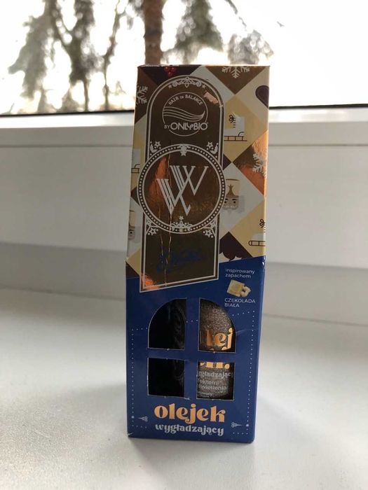 OnlyBio & Wedel Olejek rozświetlający do włosów Czekolada Biała 20 ml