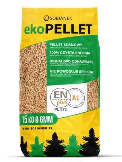 PROMOCJA! Certyfikowany PELLET drzewny SOBIANEK
