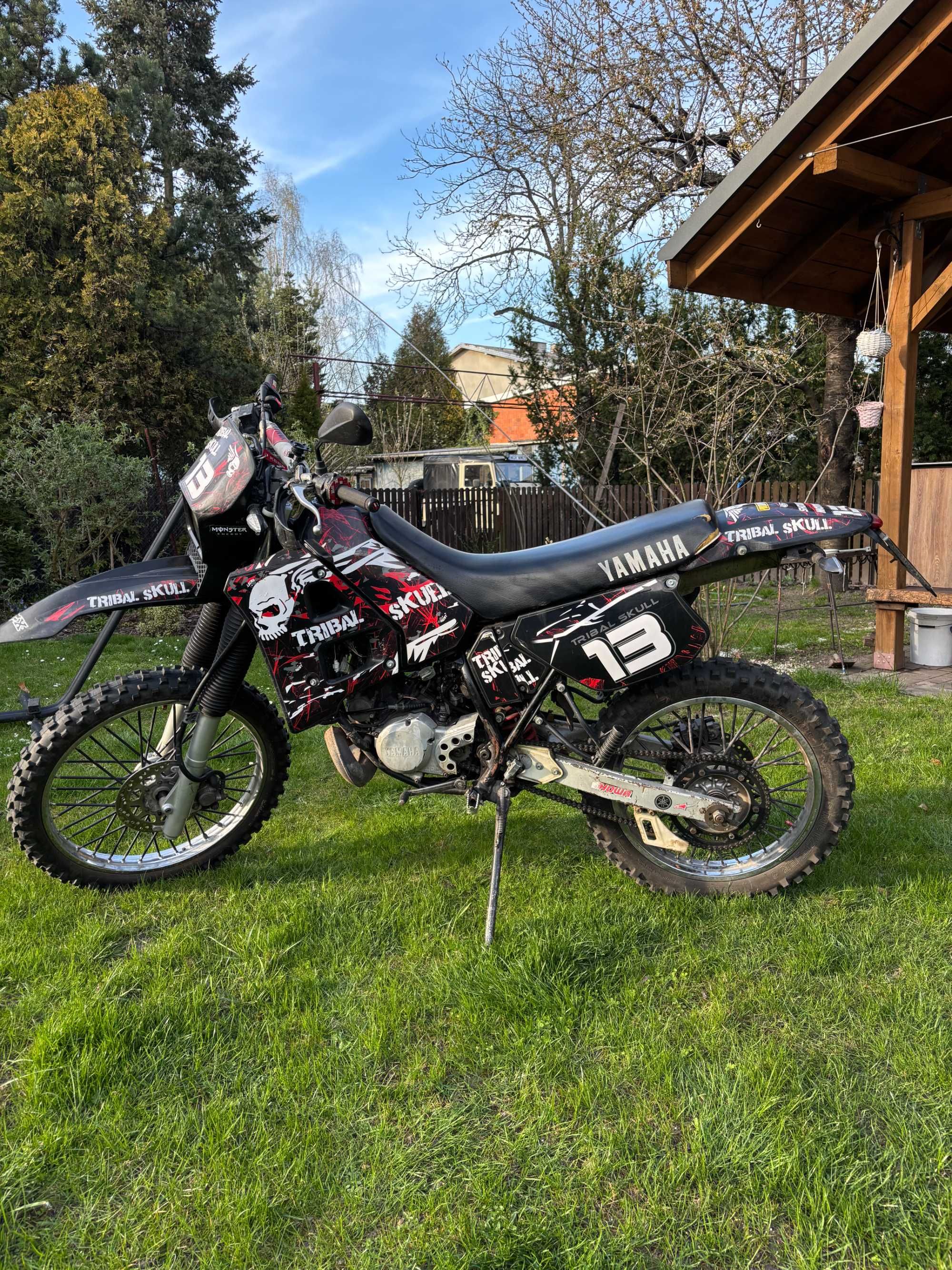 Yamaha DT 125 enduro cross ZAREJESTROWANY na A1/B