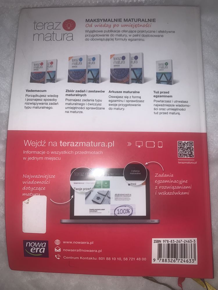 Vademecum teraz matura, Matematyka, poziom rozszerzony, nowa era