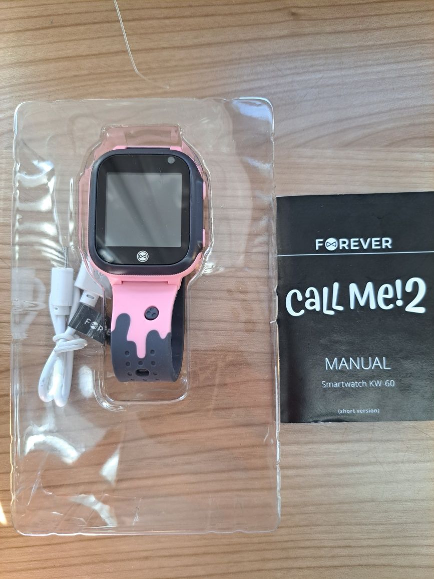 Smartwatch  KW-60  pink forever