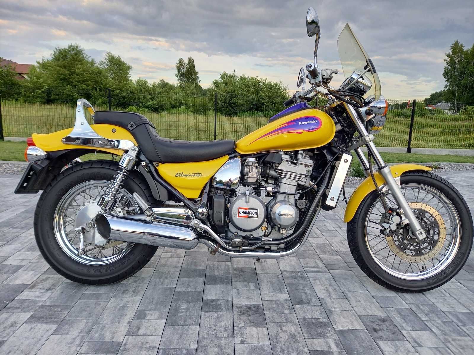 *kawasaki eilminator 600*żółty szerszeń*zl 600