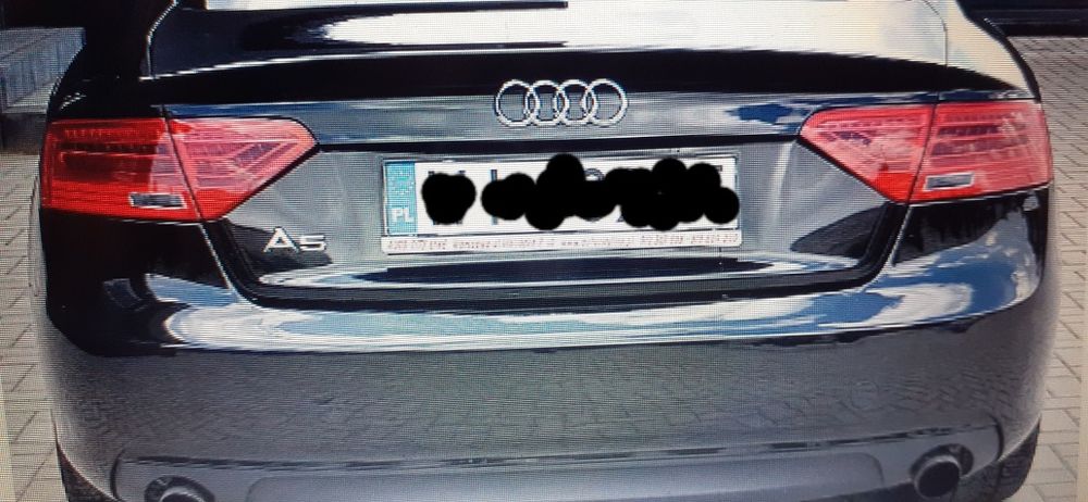 Audi A5 lift komplet lamp tył
