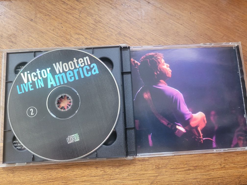 CD x 2 Victor Wooten Live in America 2002 Grammy