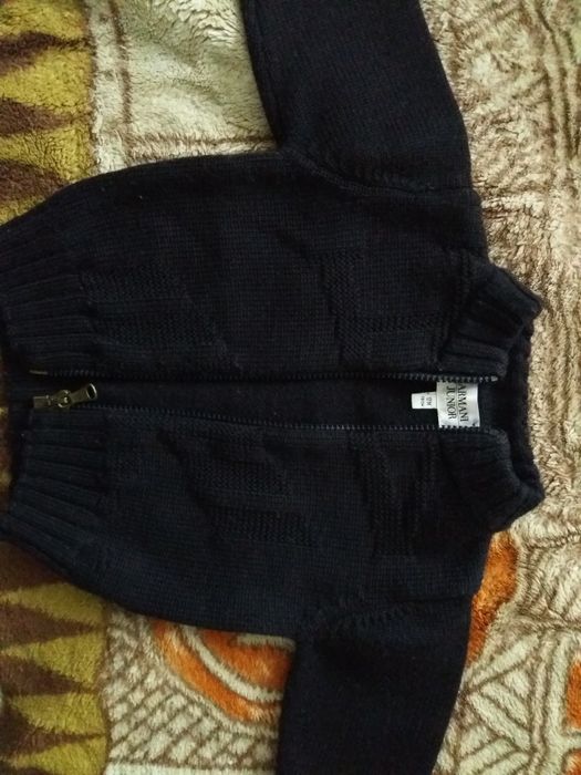 Sweterek chłopięcy 74-80 Armani Junior