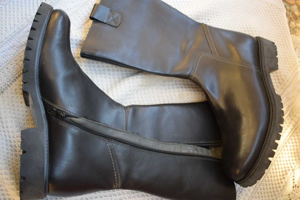 кожаные ботинки зимние сапоги Sioux р. 44 р. 44 30 см